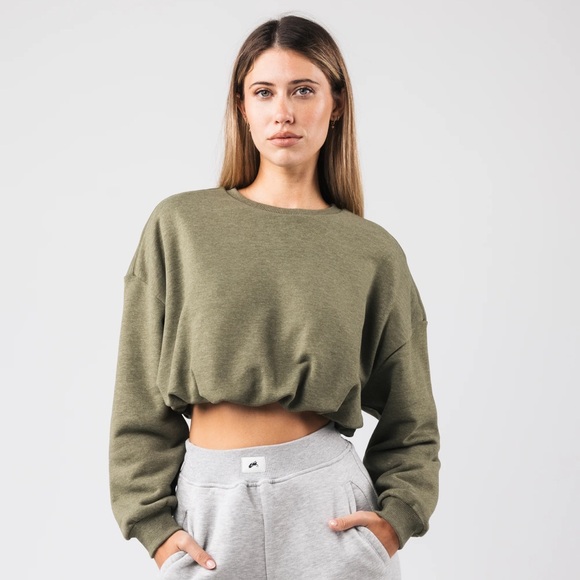 Alphalete Tops - Alphalete Bubble Crew